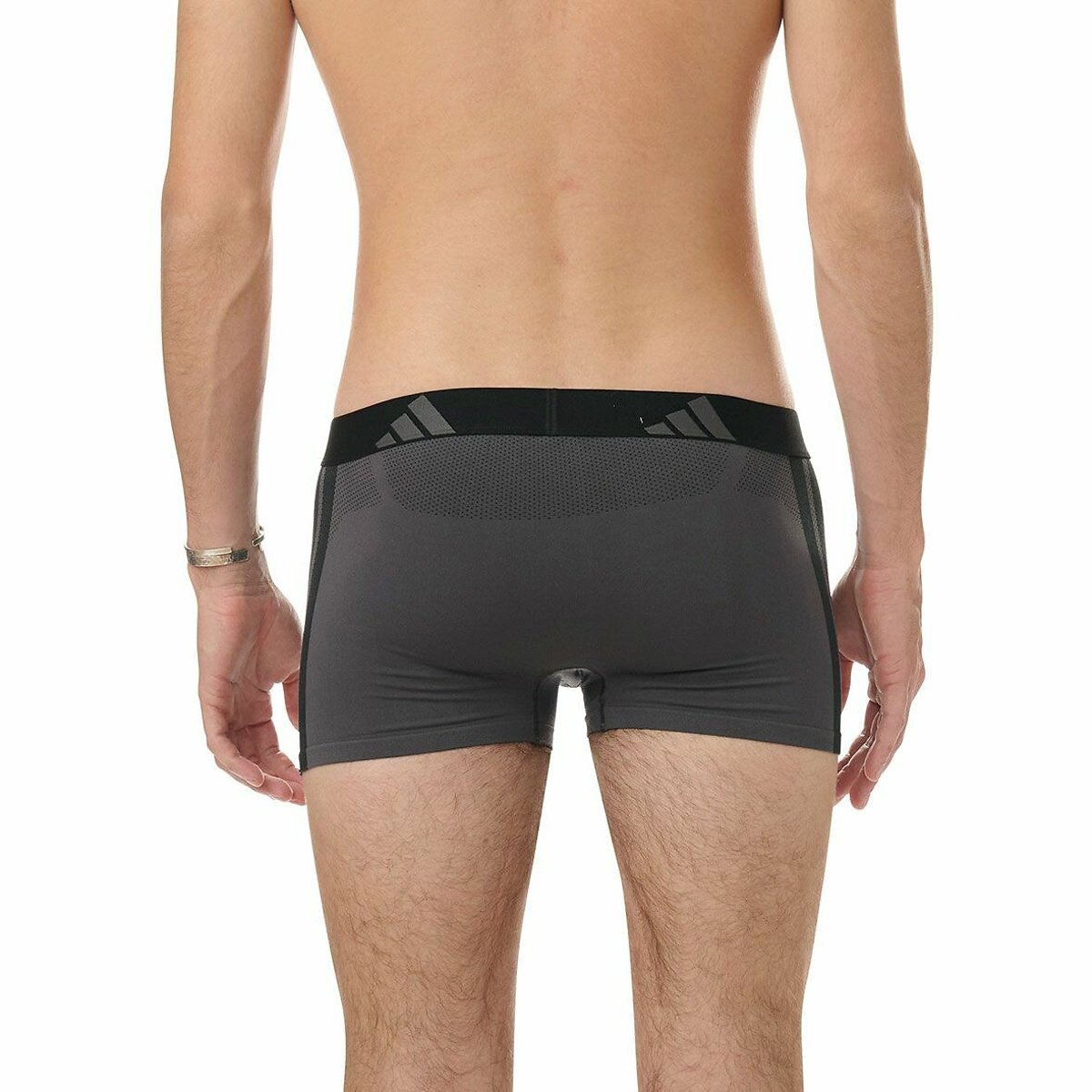 Lot de 2 boxers unis Comfort Flex noir + gris anthracite, ADIDAS SPORTSWEAR