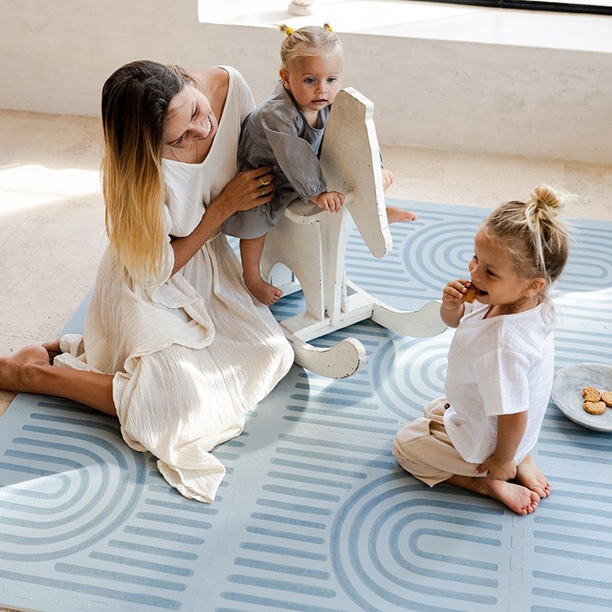 Tapis de jeu mousse PUZZLEMAT LINEAR - MINERAL mineral, TODDLEKIND