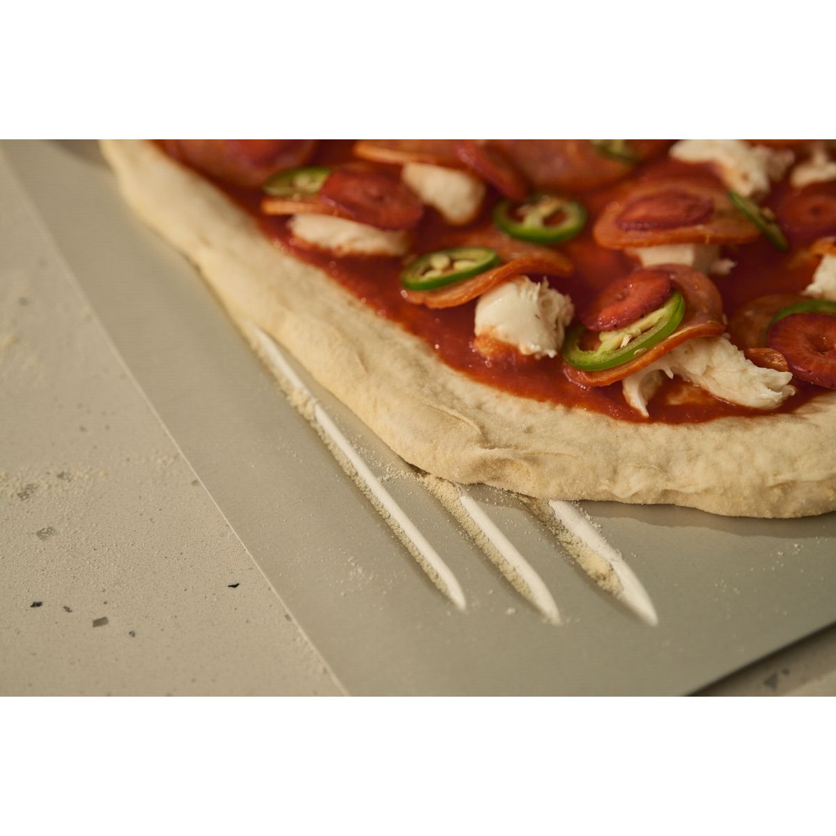 Pelle à Pizza compacte UU-P37300 couleur unique, OONI