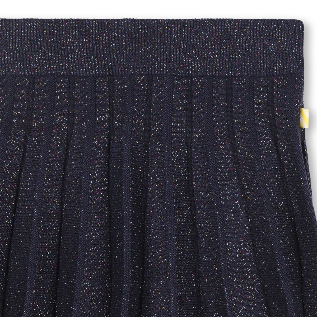 Jupe plissée en maille indigo blue, BILLIEBLUSH