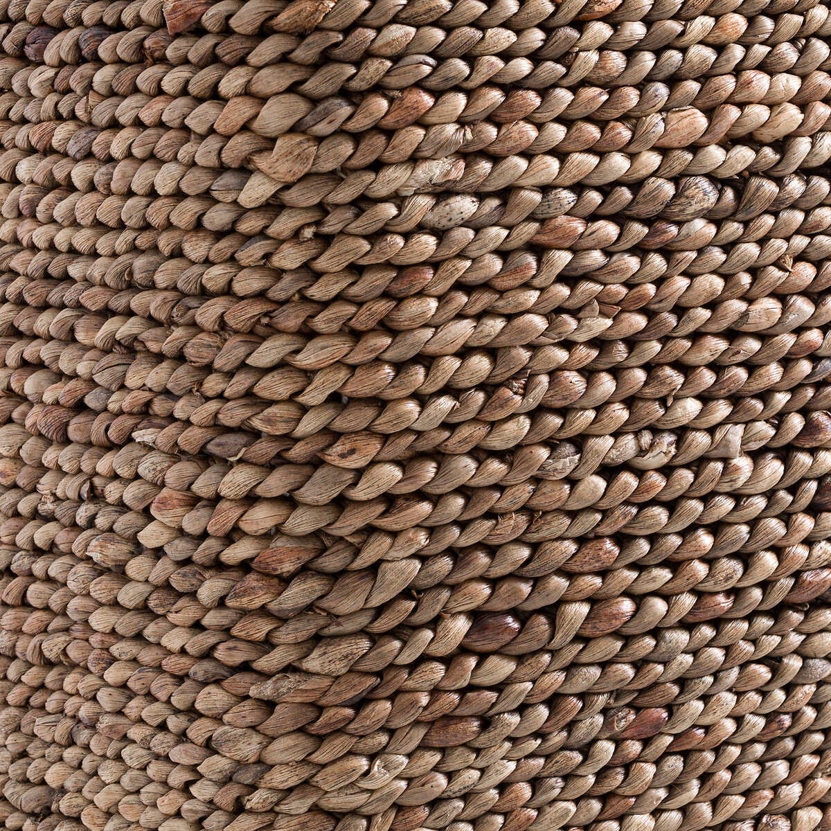 Panier tressé en jacinthe d'eau, grand modèle, RAGA naturel, AM.PM