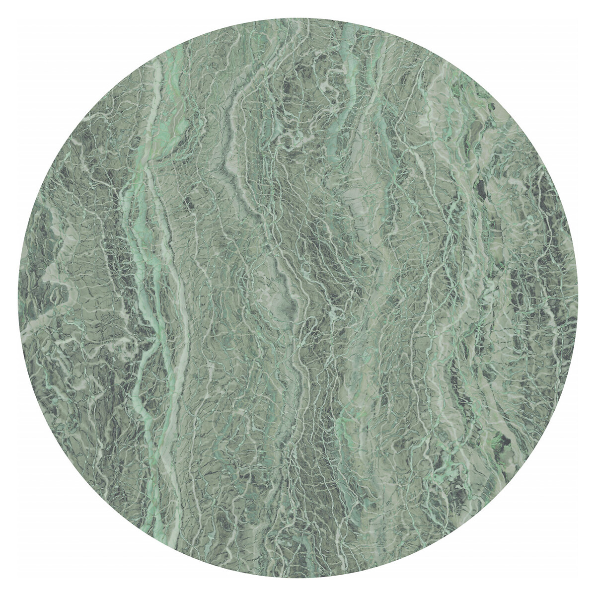 Papel de parede DOT, Green Marble, da Interelife multicolor, INTERELIFE