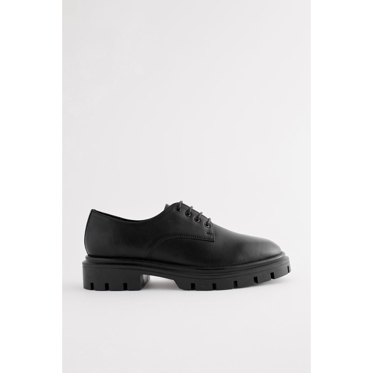 Chaussures à lacets coupe classique noir, NEXT