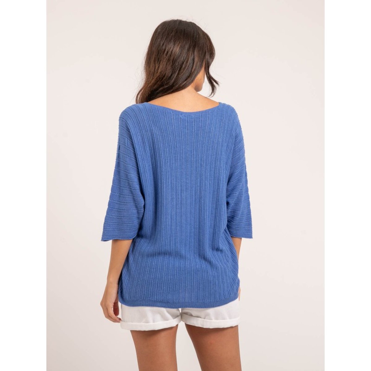 Pull Fin Kartelia bleu, DONA LISA
