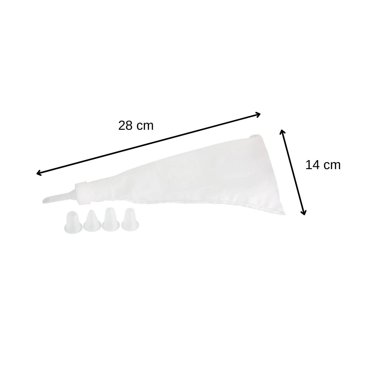 Set de 2 poches à douilles avec embouts SMART PASTRY transparent, ZENKER
