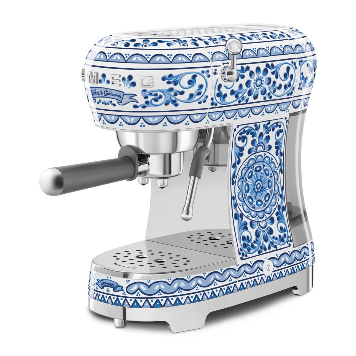 Machine à expresso ECF02DGBEU décoré / spécial brillant, SMEG