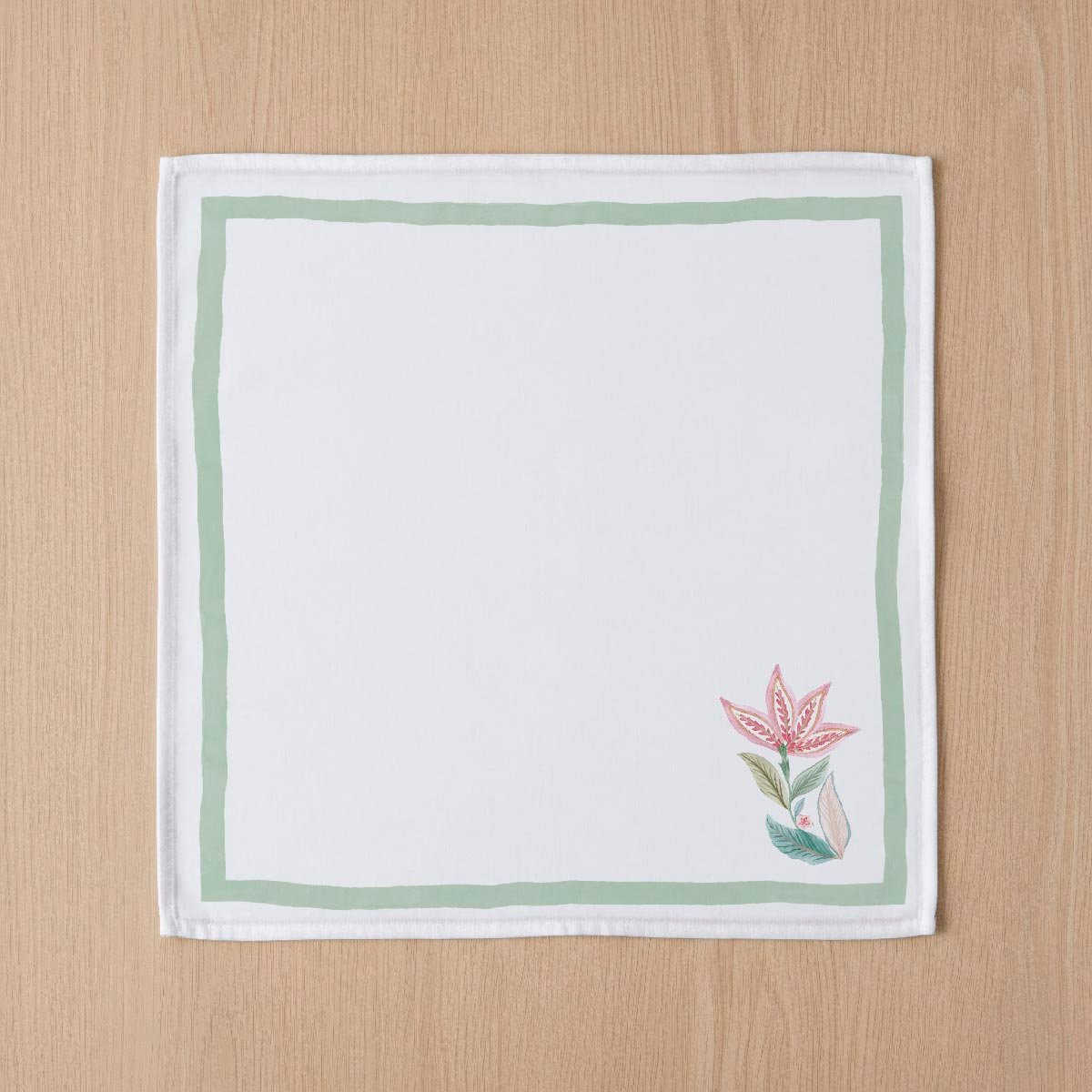 Lot de 4 serviettes en coton 100% Freedom fuchsia, NAF NAF HOME