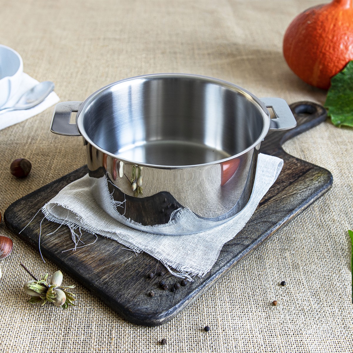 Casserole Mutine Amovible inox, CRISTEL