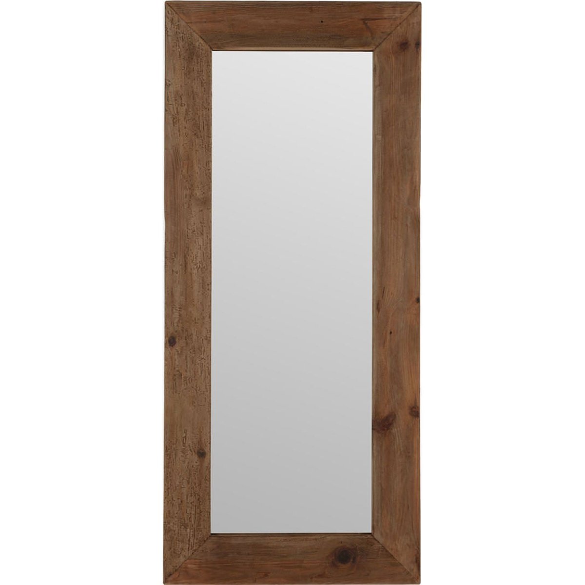 Miroir en pin, Finition vieillie rustique naturel vieilli, RECOLLECTION