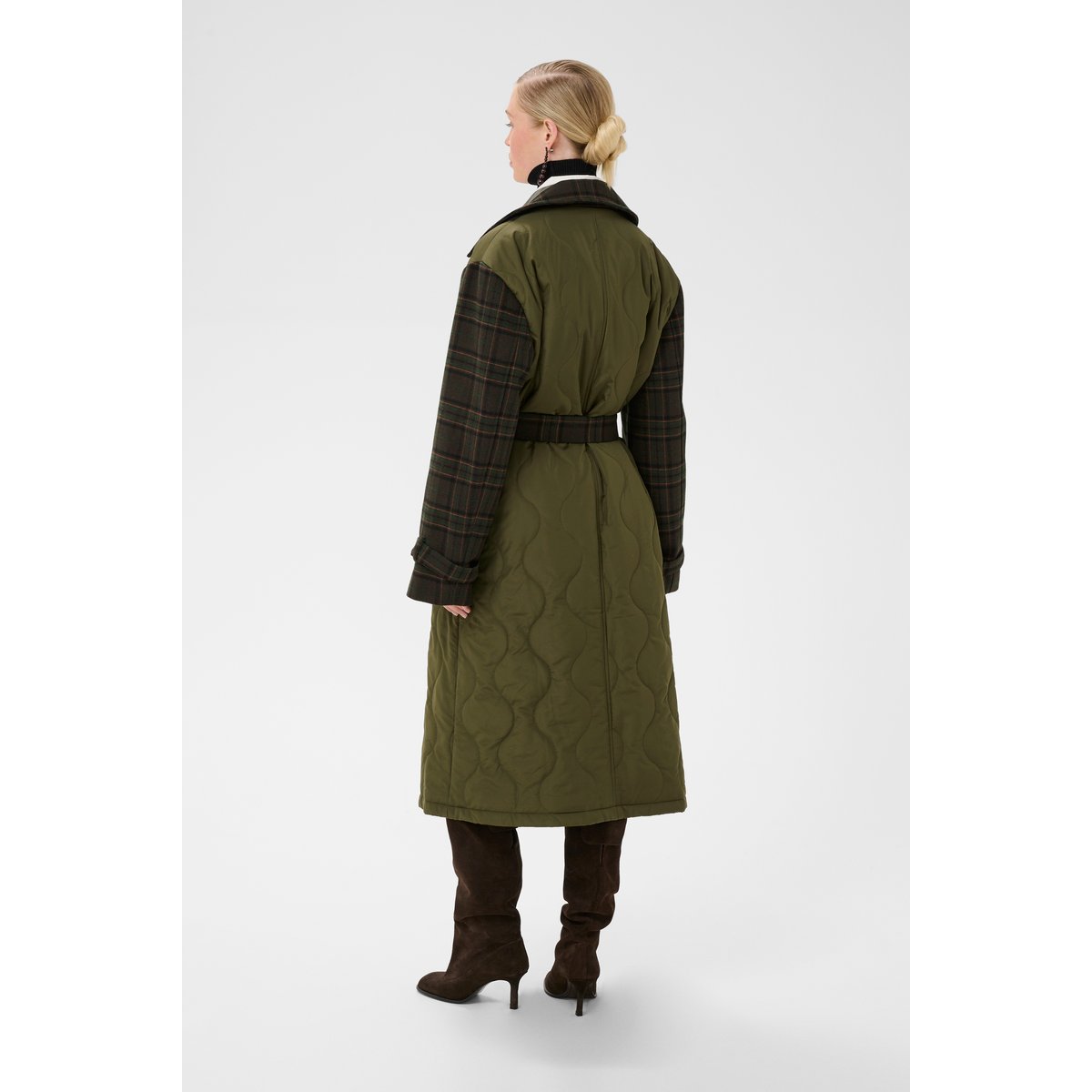 Manteau vert olive night, CULTURE
