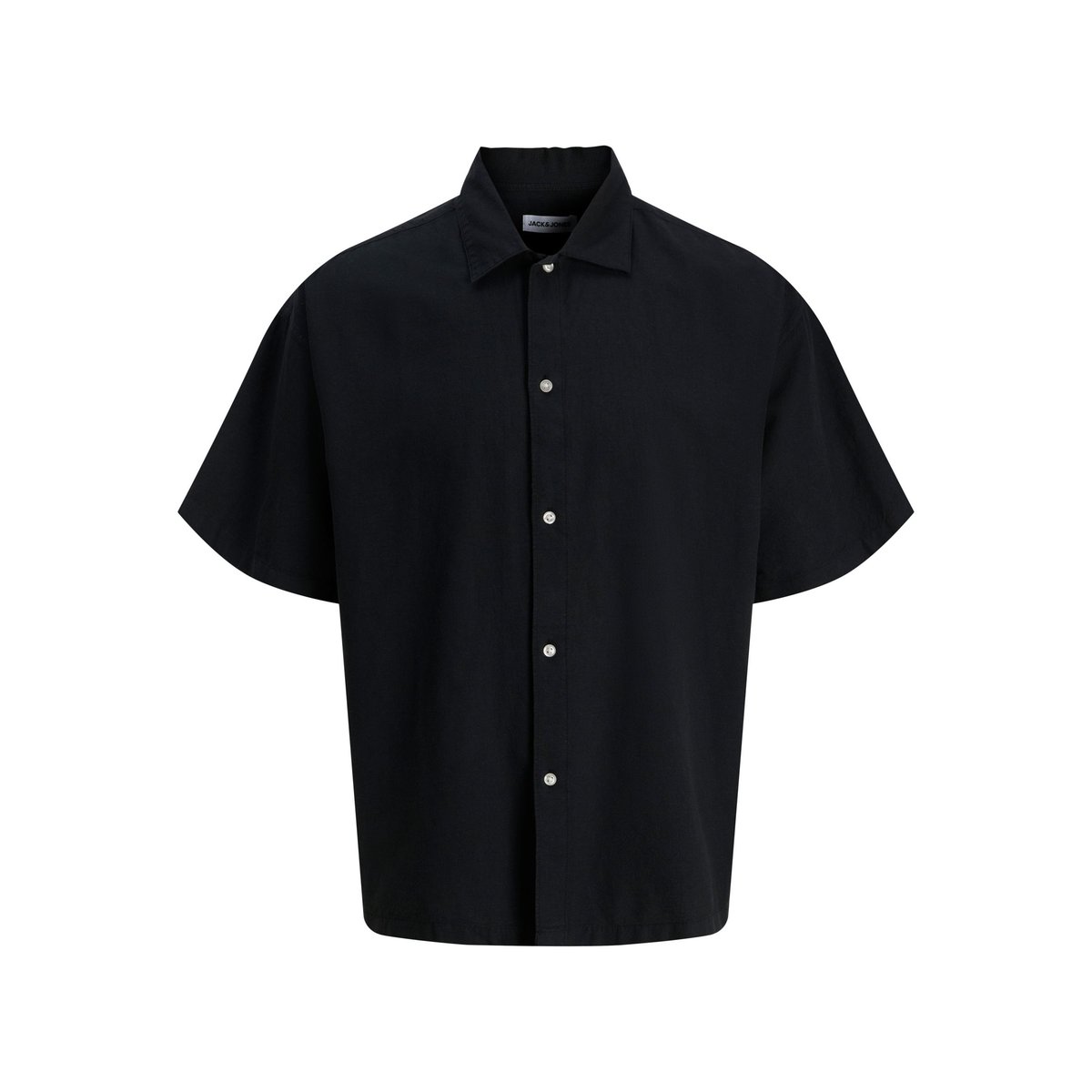 Chemise noire - black, JACK & JONES JUNIOR