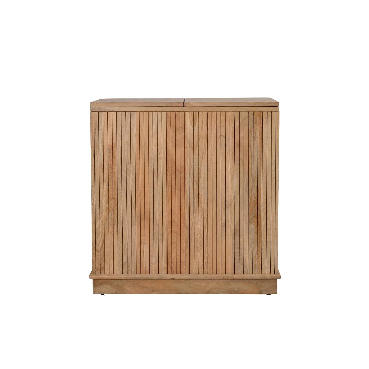 Bar en bois de manguier  YLENA bois clair, MADE IN MEUBLES 