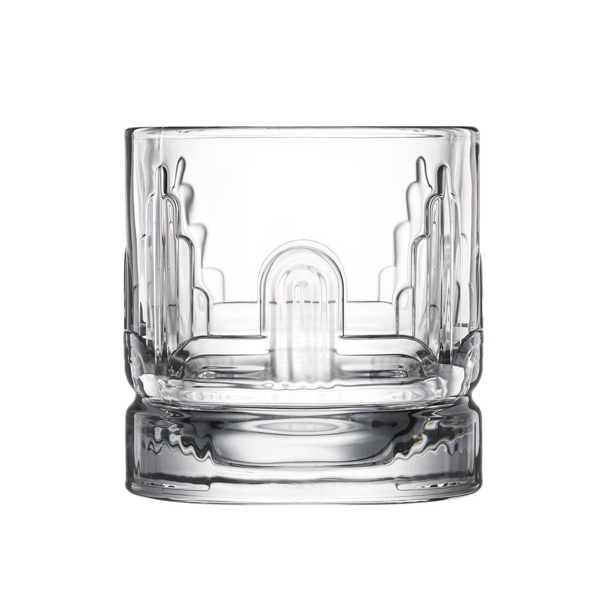 Lot de 6 verres à whisky John, DANDY transparent, LA ROCHERE