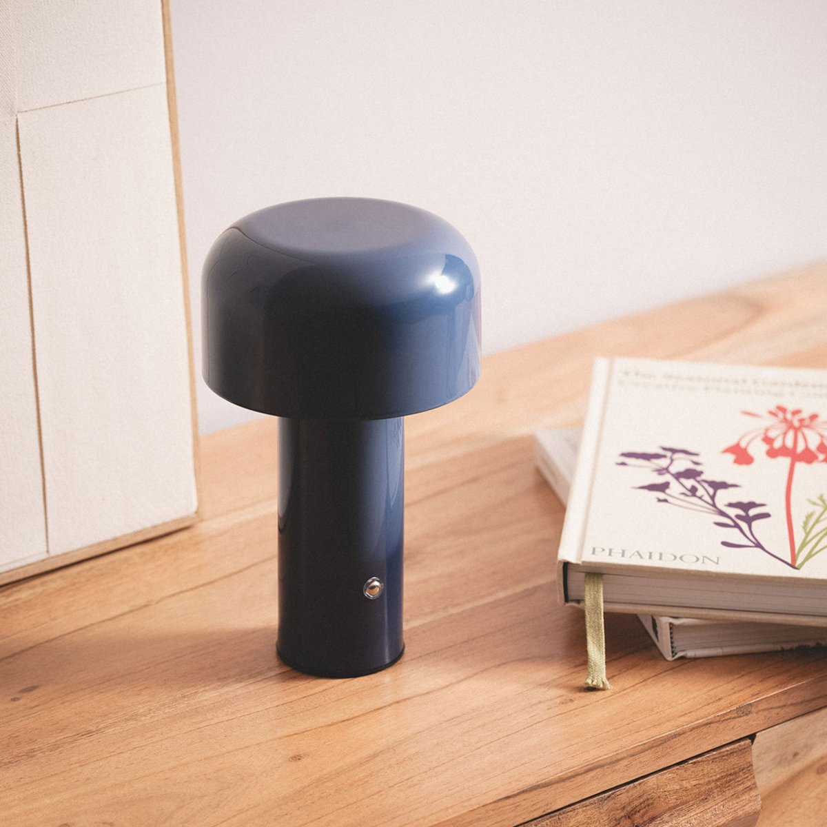 Lampe à poser LED sans fil rechargeable- ZENO bleu, DRAWER