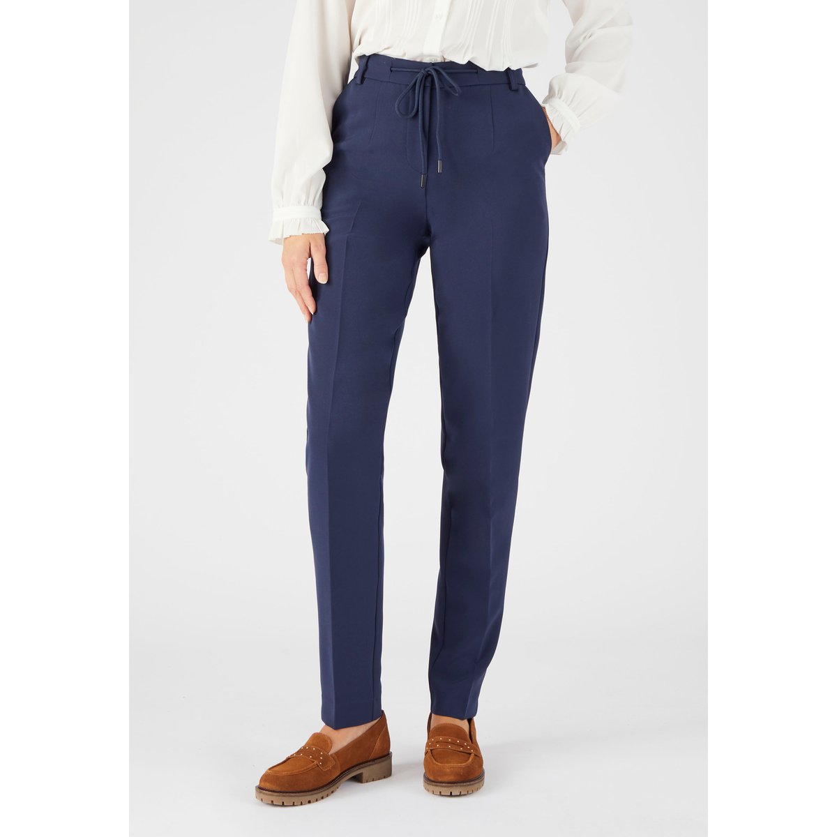 Jogpant enfilable bleu marine, DAMART