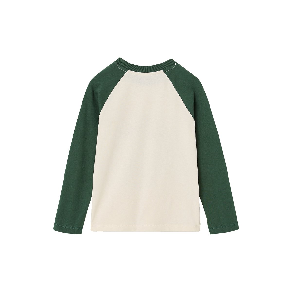 T-shirt manches longues vert, VERTBAUDET