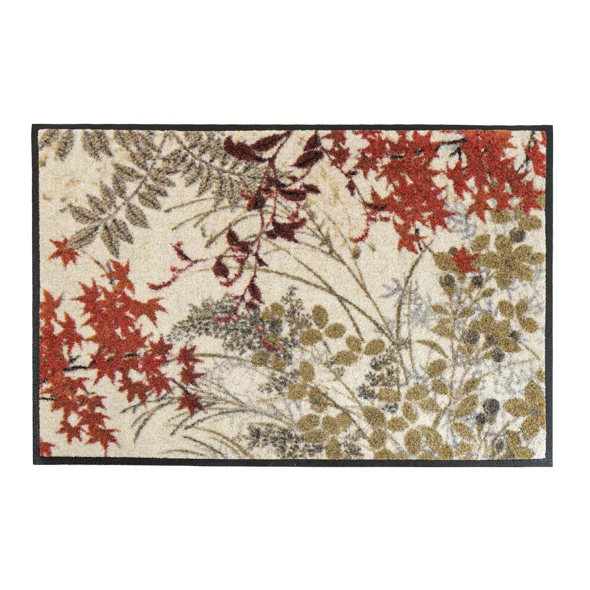 Tapis decor caoutchouc & nylon ERABLES automne, GARNIER THIEBAUT