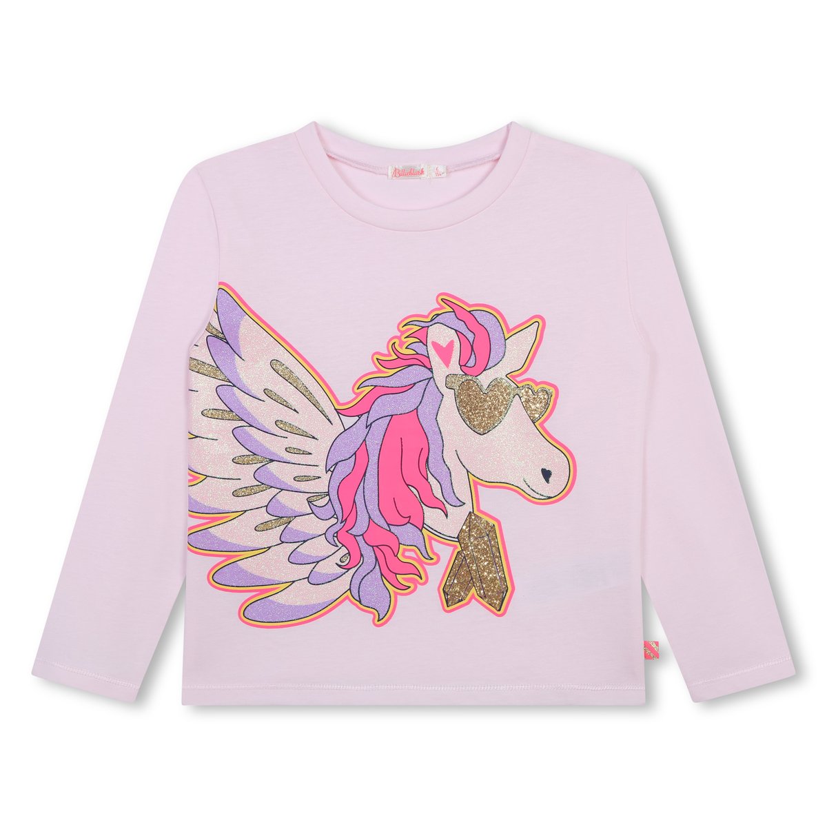 T-shirt à manches longues baby pink, BILLIEBLUSH