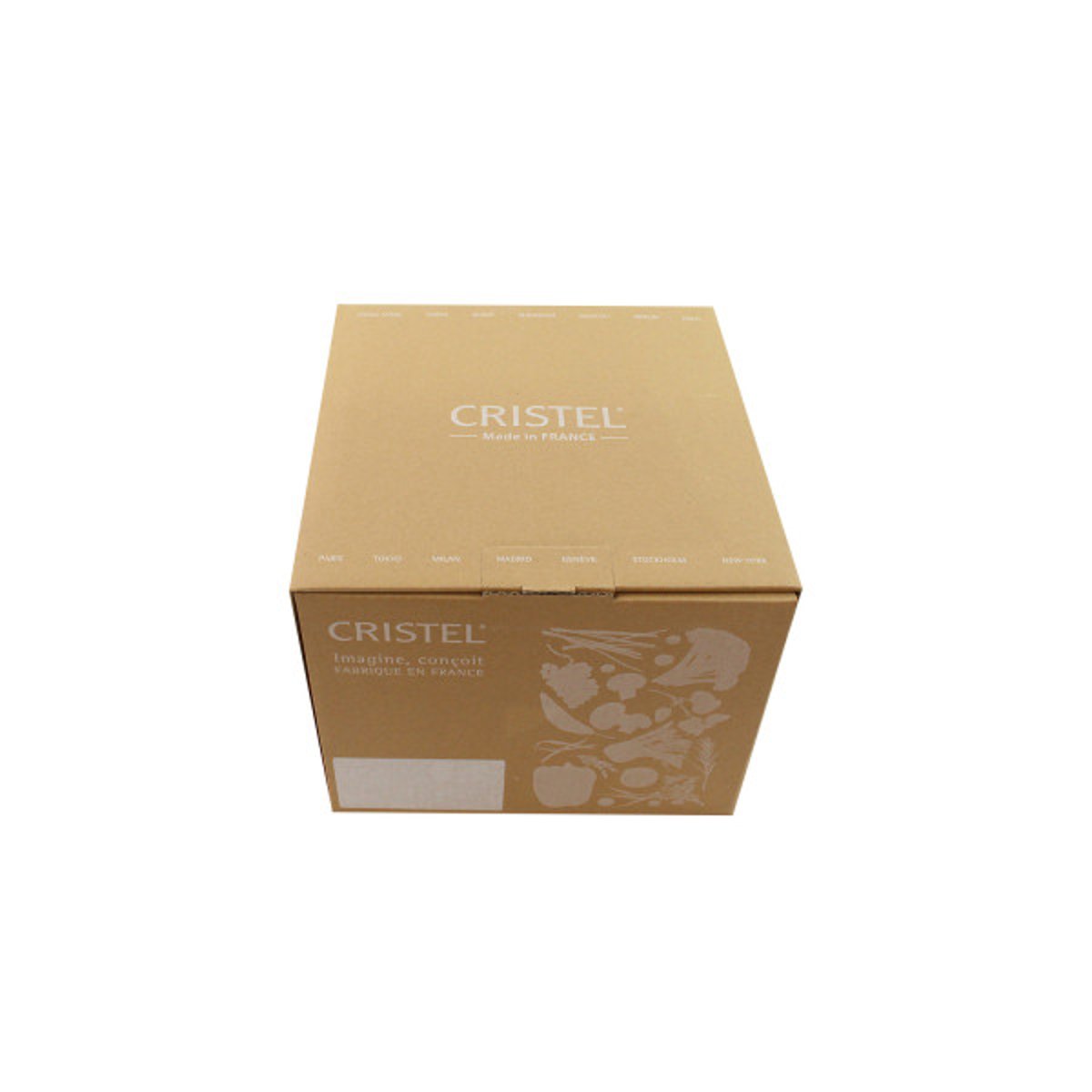Marmite Mutine Amovible inox, CRISTEL