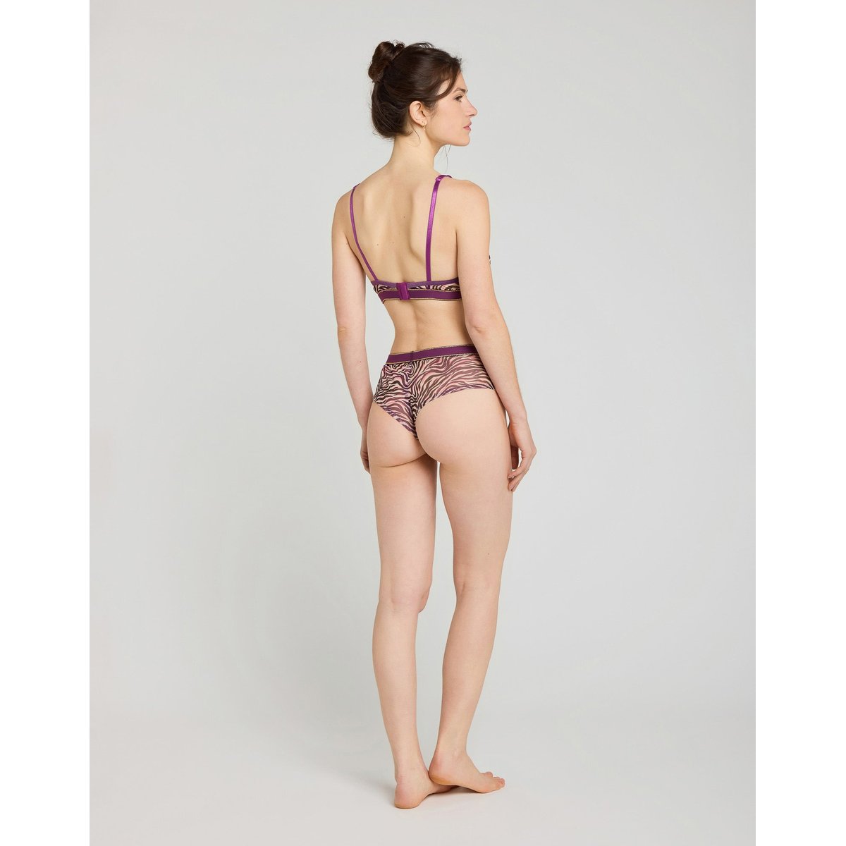 TRIANGLE SAVANA violet|animal, PULLIN