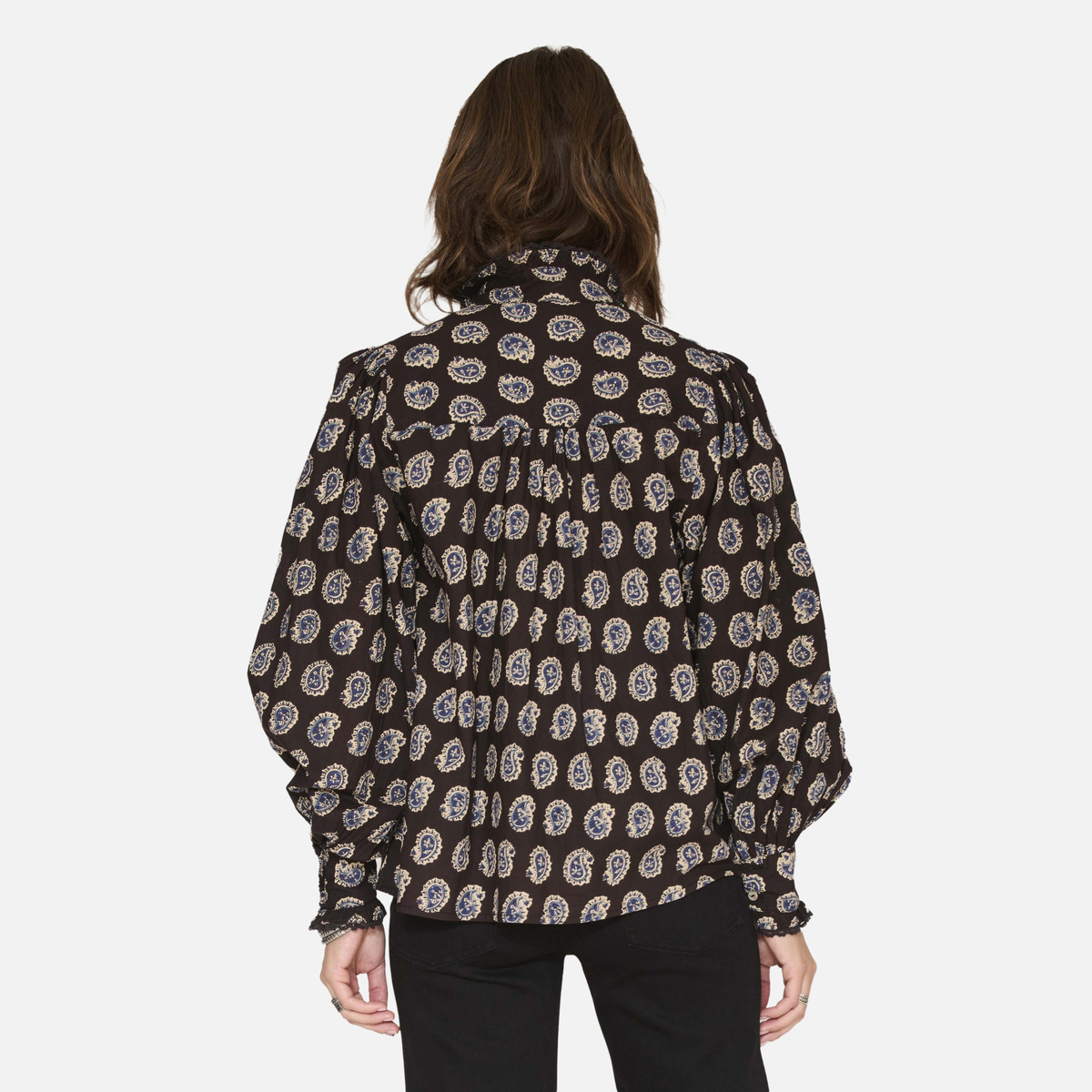 Blouse CEREN 27w black, MKT STUDIO