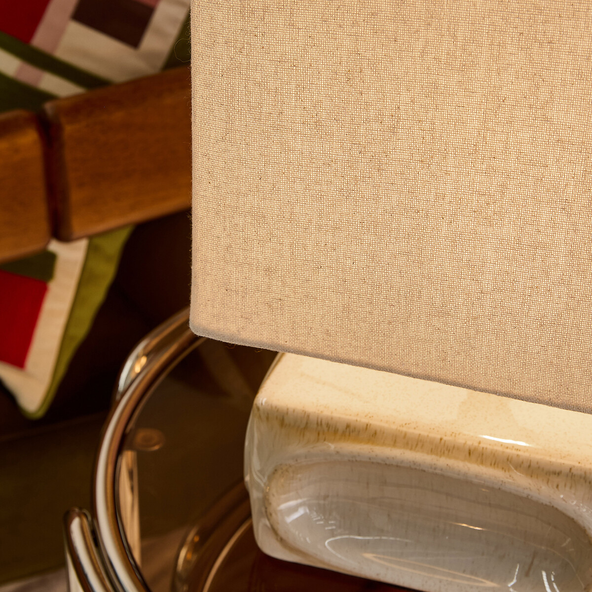 MADE.COM Nell Stacked Table Lamp cream, MADE