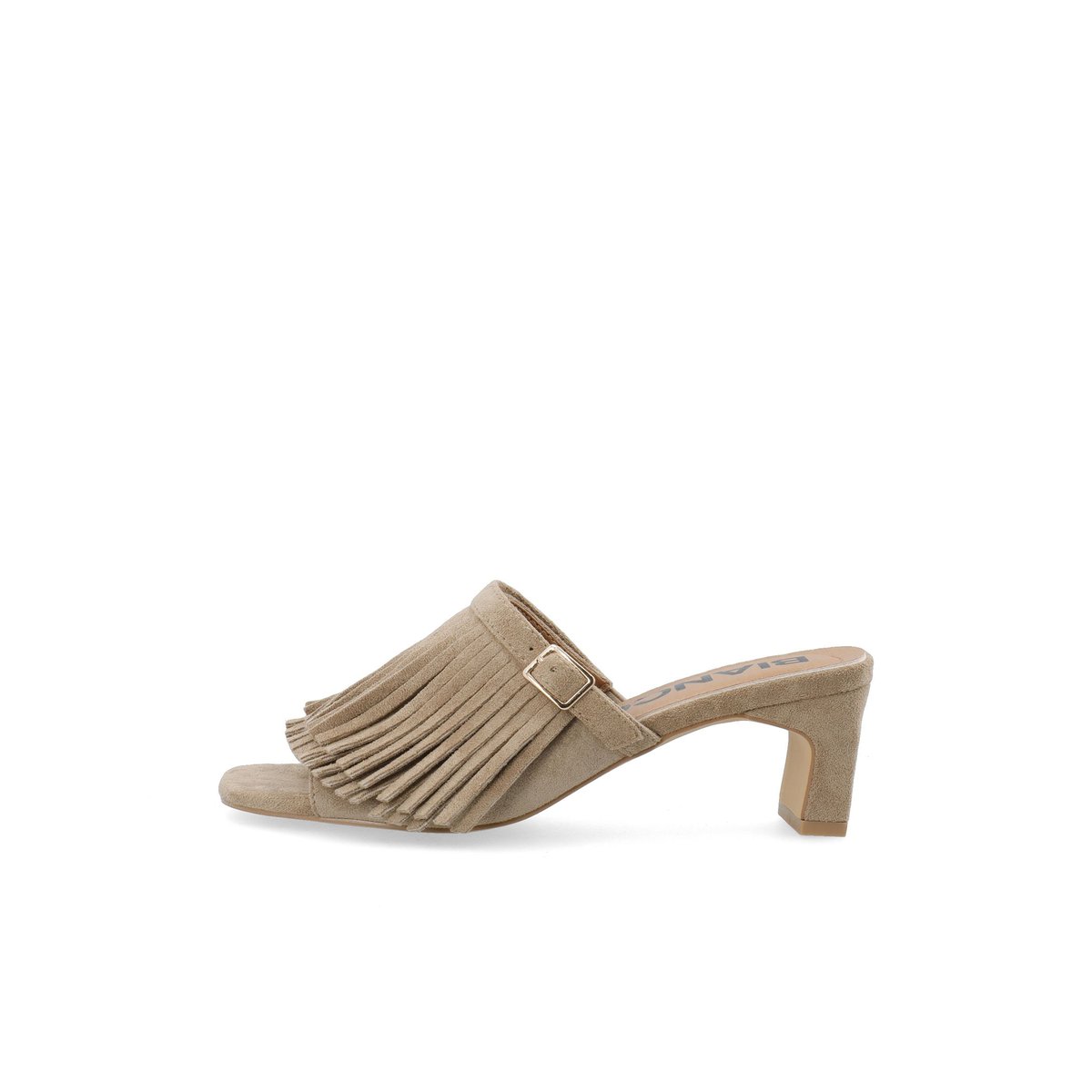 Mules À Talons sand, BIANCO