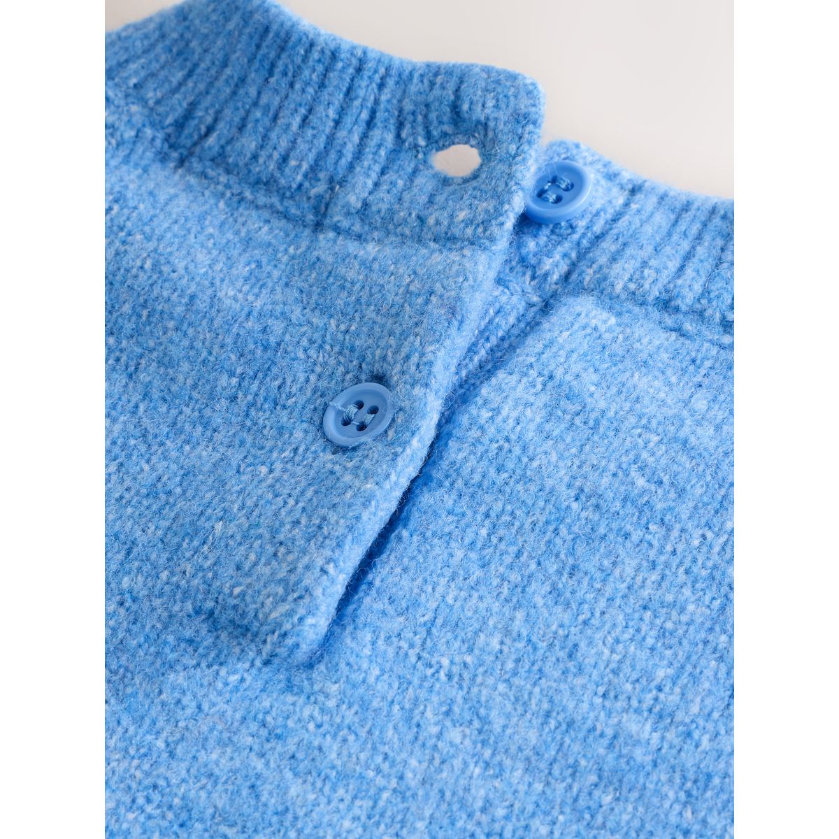 Pull coupe carrée bleu, NEXT