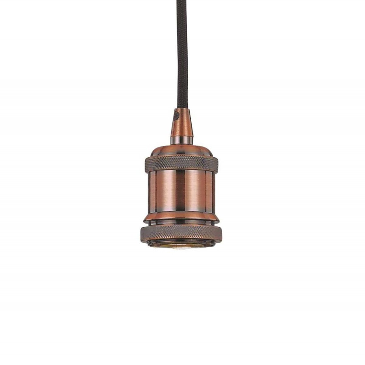 Lustre Suspension 1 Lumière Goa Cuivre Antique cuivré, MILLUMINE