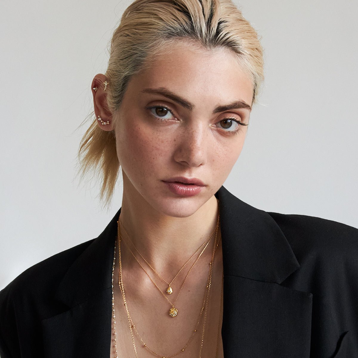 Collier seven vert vert, CAROLINE NAJMAN