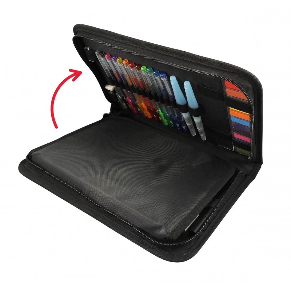 Professional Studio Trousse à dessin noir, BUKI FRANCE