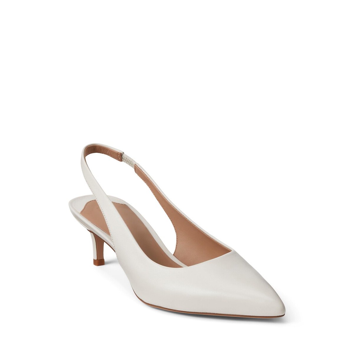 Escarpins slingback Lolah II blanc, LAUREN RALPH LAUREN