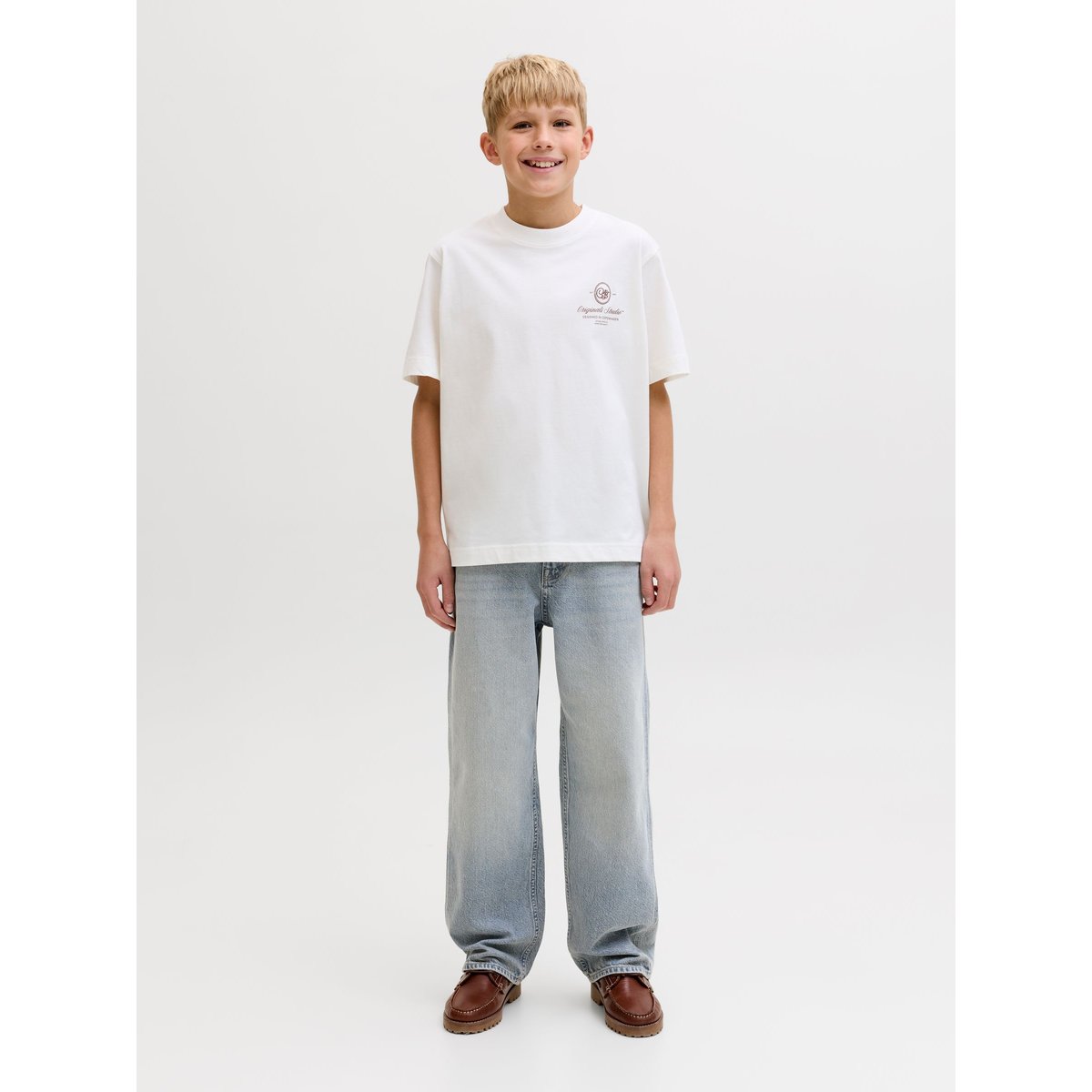 Jean Baggy Fit blue denim, JACK & JONES JUNIOR