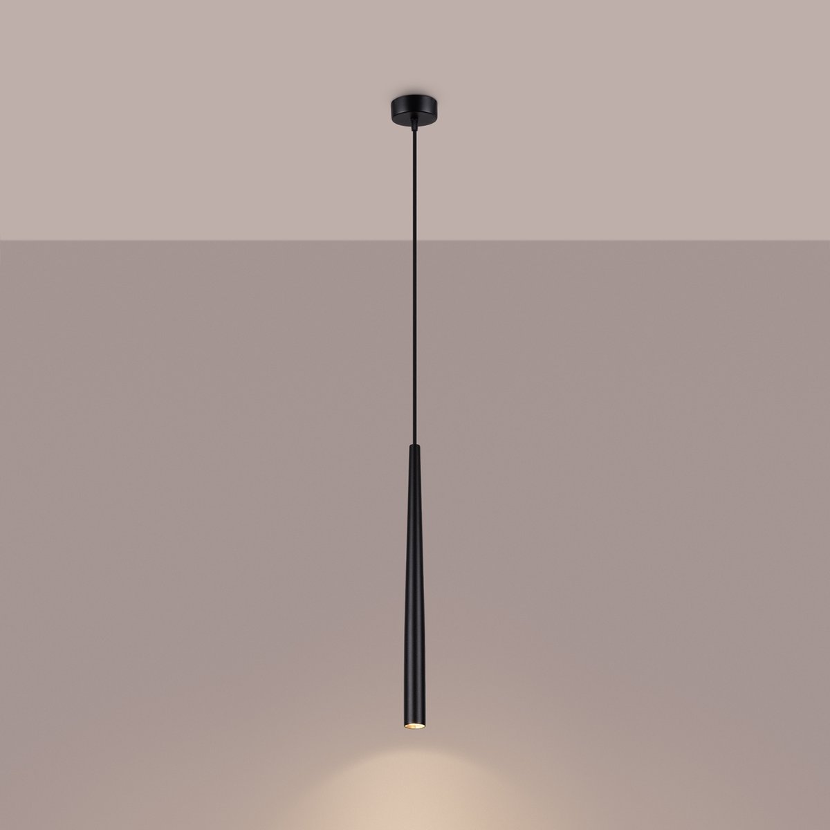 Suspension Acier Noir G9 1 Bliss noir, EDEN
