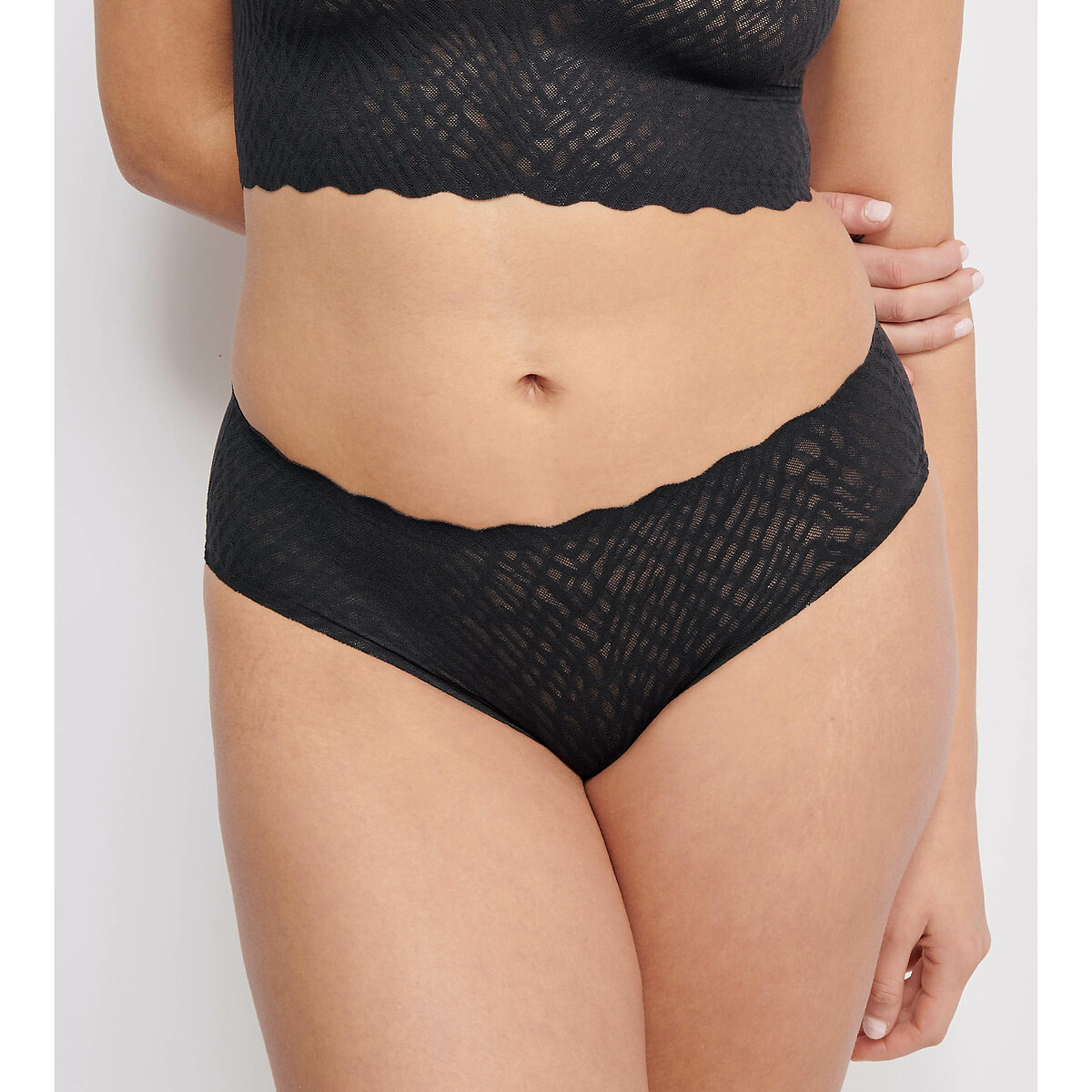 Shorty Zero Feel Bliss noir, SLOGGI