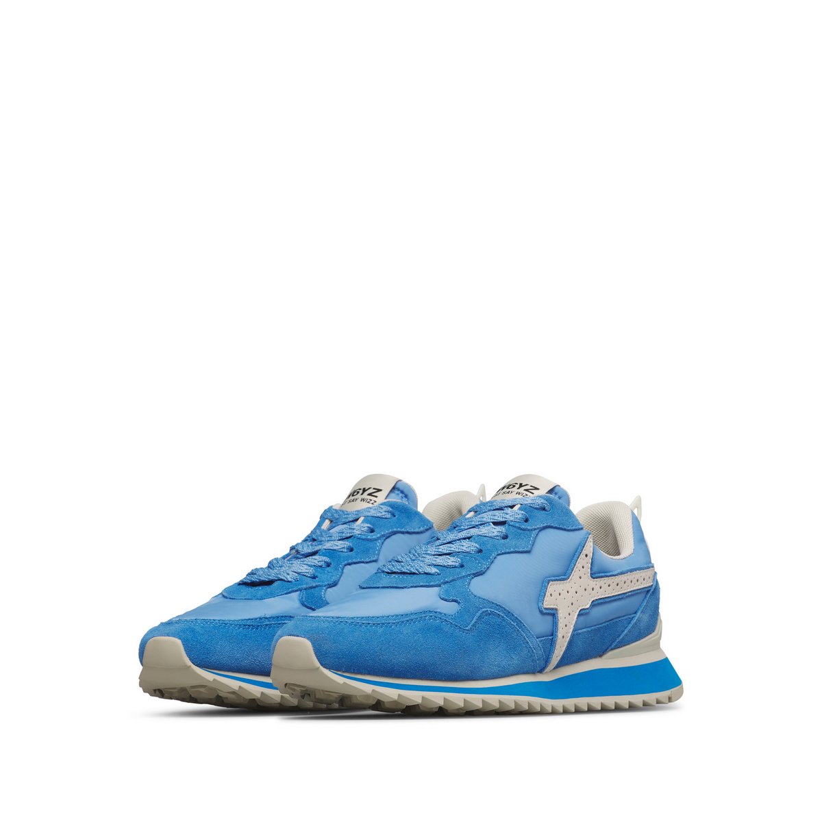 Sneakers en tissu technique et en daim JET-M. noir-, W6YZ