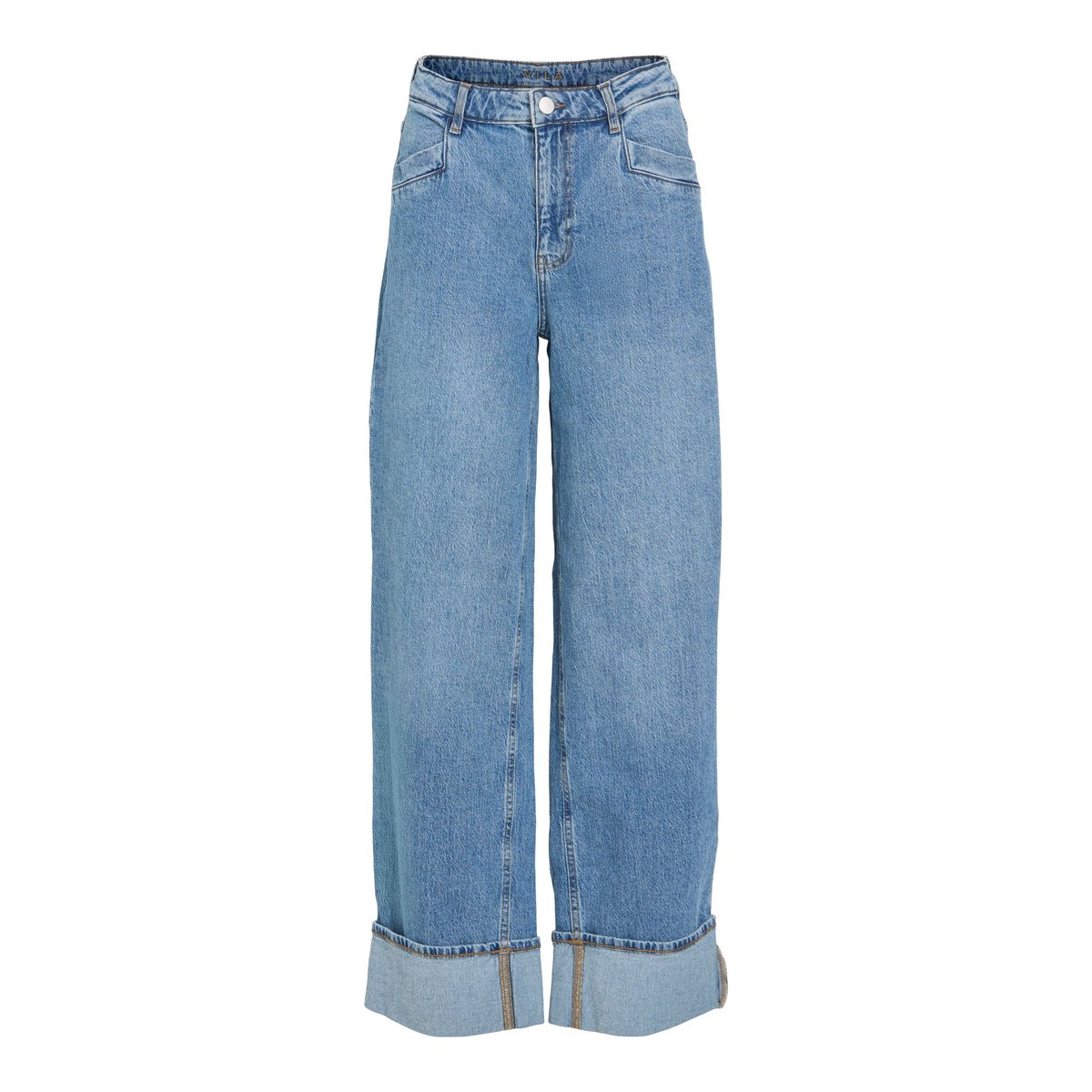Jean À Coupe Ample bleu - medium blue denim1, VILA