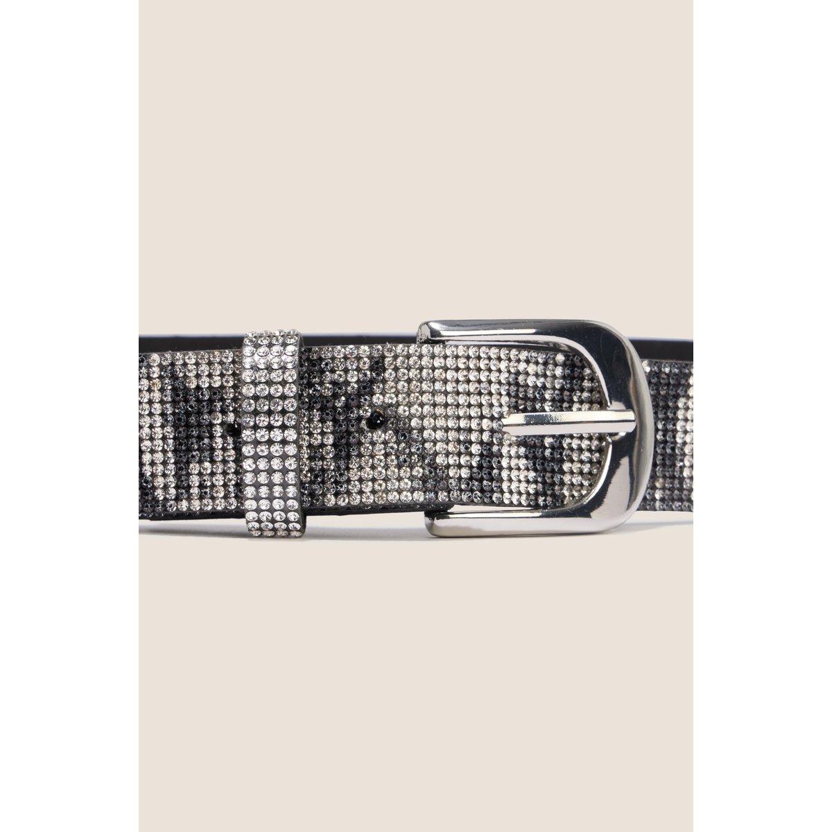 Ceinture large couleur argent, BREAL