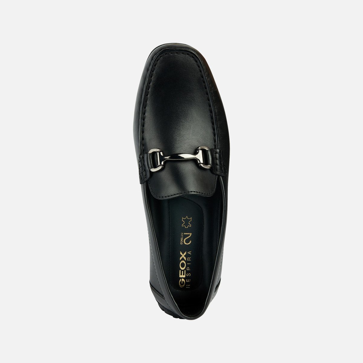 Mocassins U MONER W 2FIT noir, GEOX