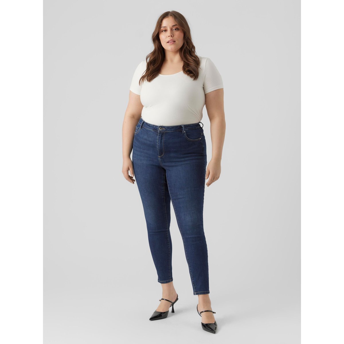 Jean dark blue denim, VERO MODA