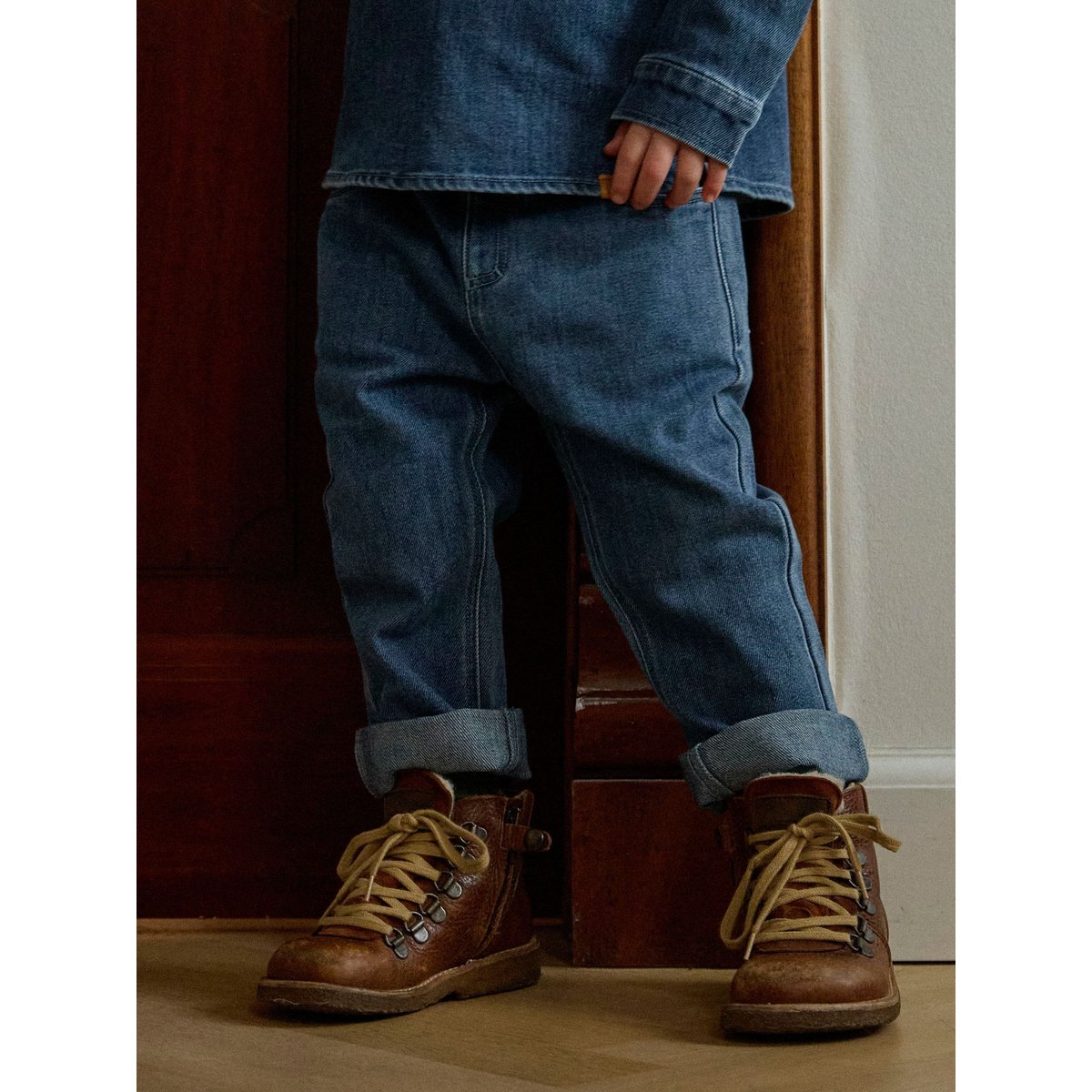 Jean bleu - dark blue denim1, NAME IT