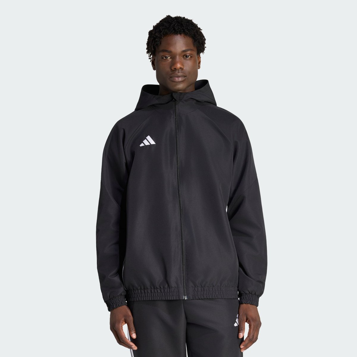 Sweat-Shirt À Capuche Tissé Tiro 26 Essentials Sweat-Shirt À Capuche Tissé Tiro 26 Essentials black / black / white, adidas Performance