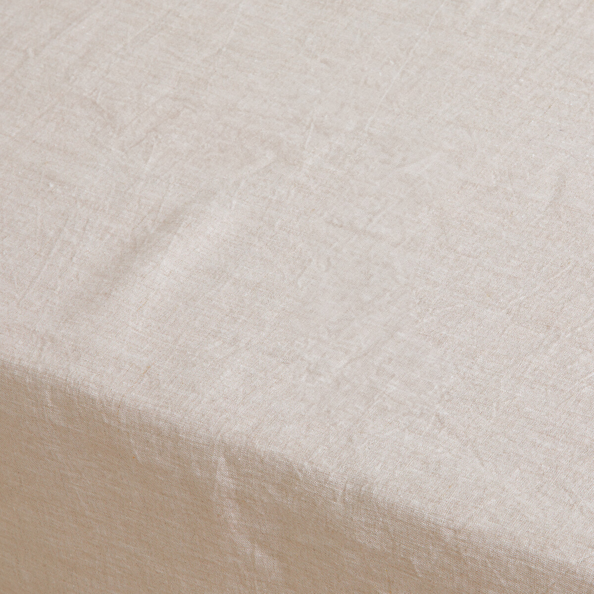 Victorine Best Quality Linen Tablecloth natural, LA REDOUTE INTERIEURS