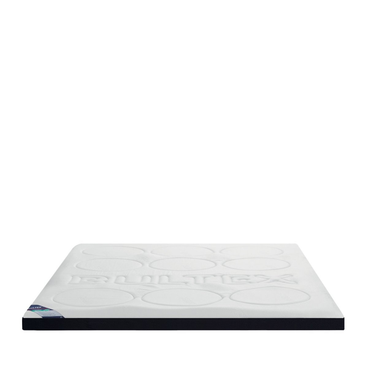 Surmatelas à mémoire de forme 7 cm, accueil enveloppant- MEMO 7 couleur unique, BULTEX