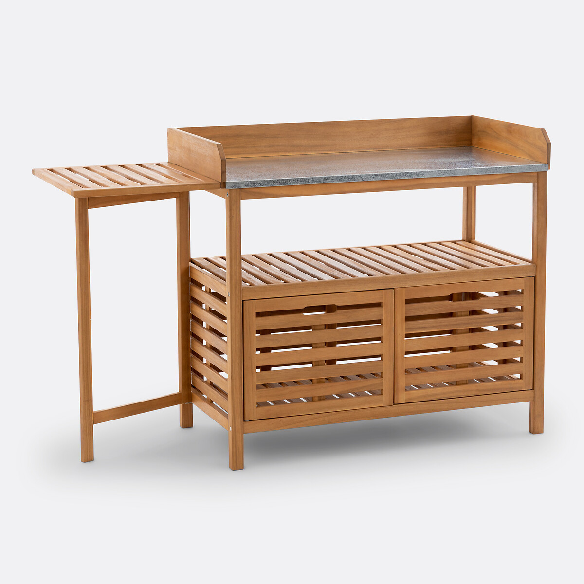 Table de jardinage en acacia, Wassif acacia, LA REDOUTE INTERIEURS