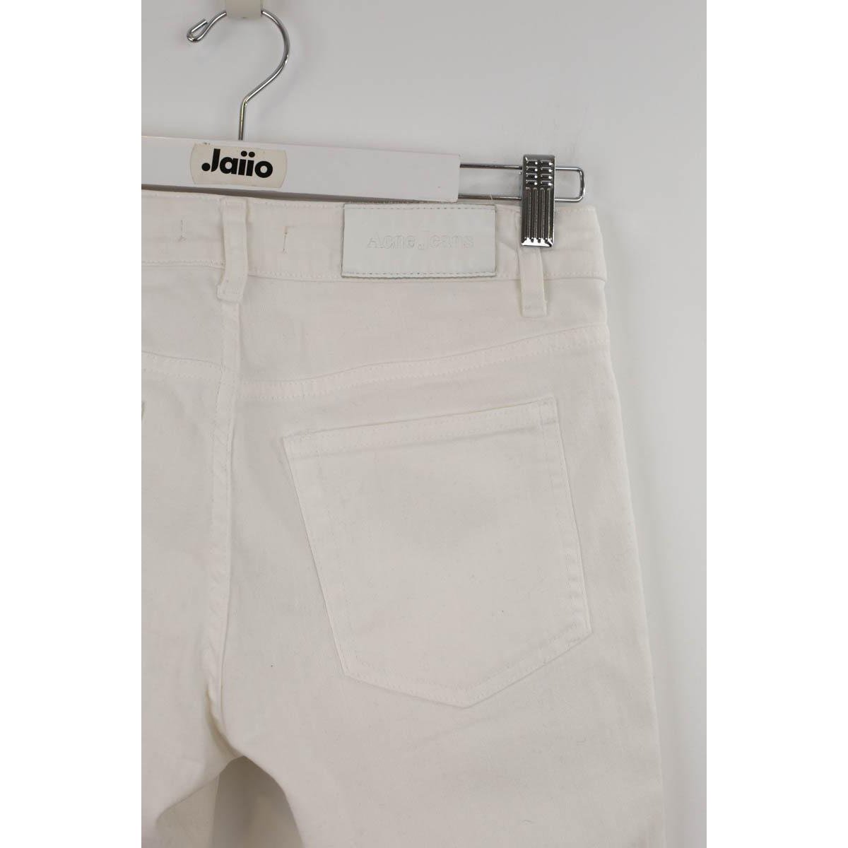 Jean droit - Très Bon État blanc, ACNE STUDIOS