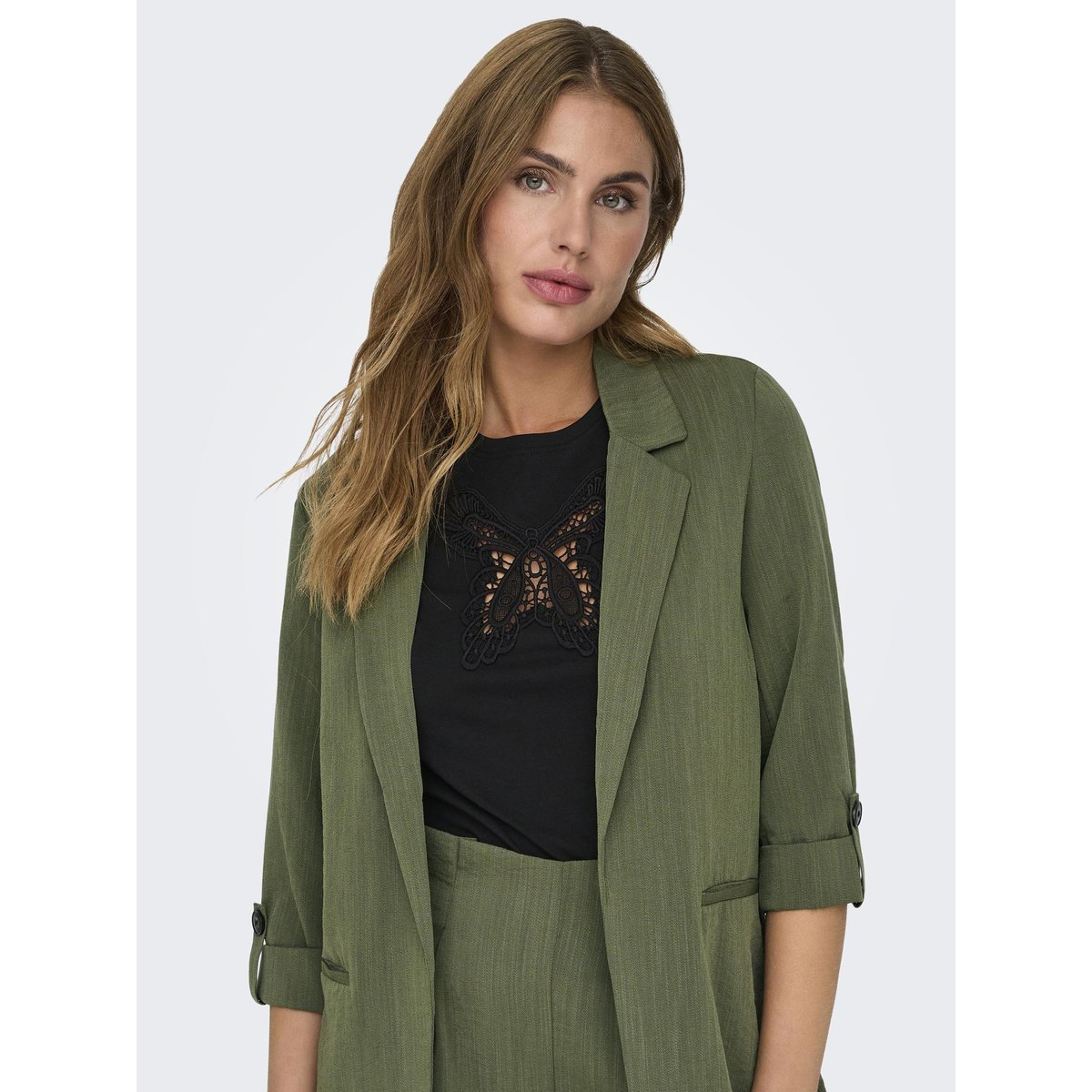 Blazer manches 3/4 kalamata, ONLY
