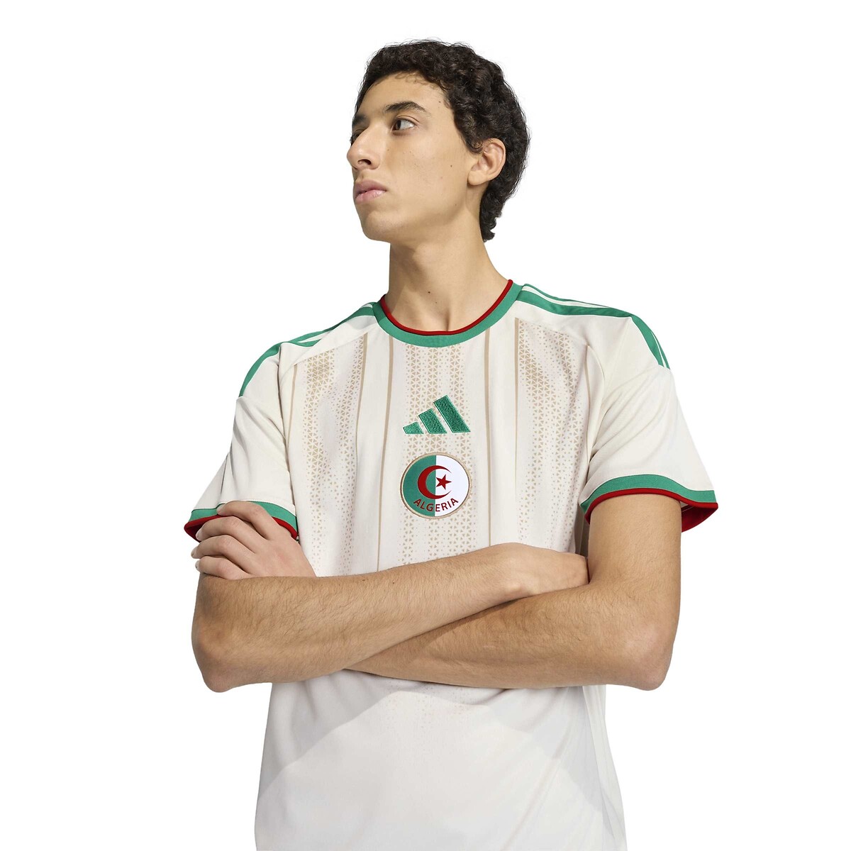 Replica Home Fussballtrikot Algerien – Weltmeisterschaft 20 beige, adidas Performance