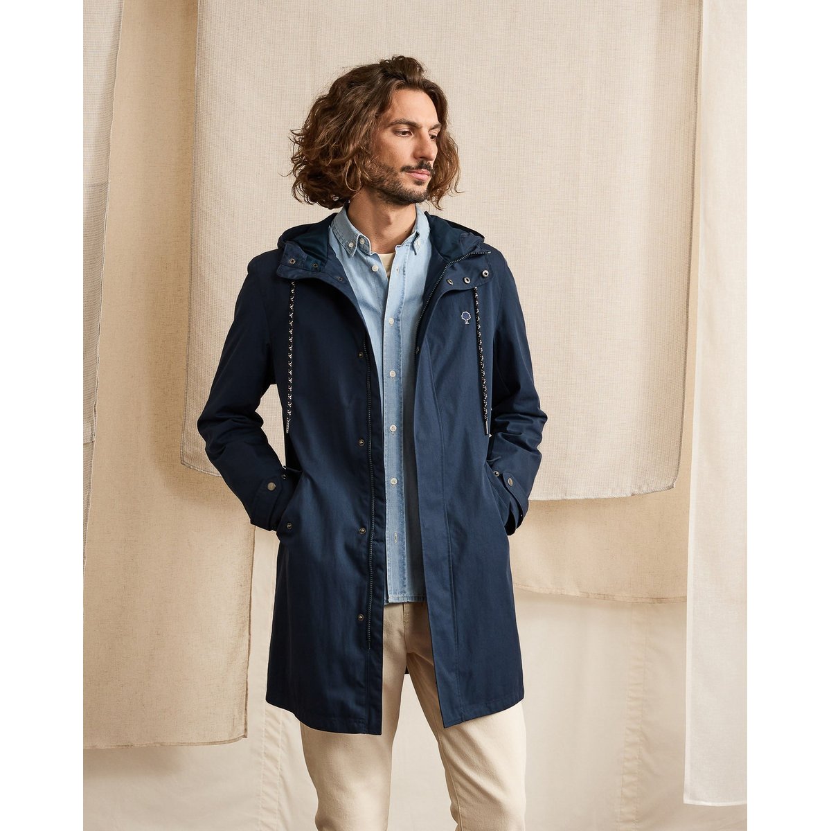 Veste GRESIGNE bleu marine, FAGUO