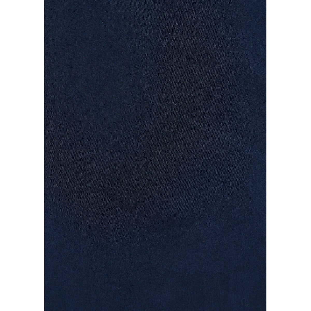 Jupe portefeuille plissée en popeline de coton navy, HUMILITY